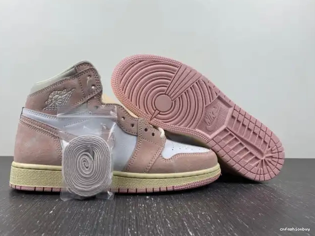 Pink 1 High FD2596-600 Air Jordan OG Retro (Women's) Washed 0623